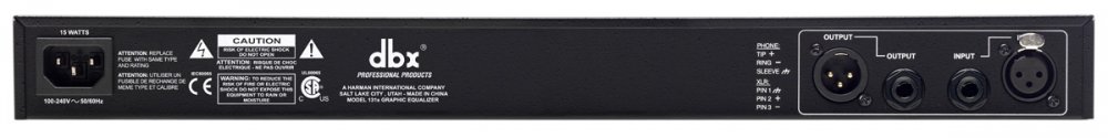 DBX 131s Single 31-Band Graphic Equalizer - Click Image to Close