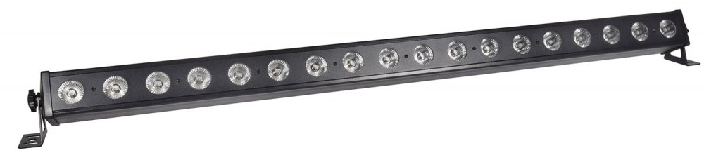 QTX Tri-Bar: 3 Segment 18x 3W RGB LED Wall Bar - Click Image to Close