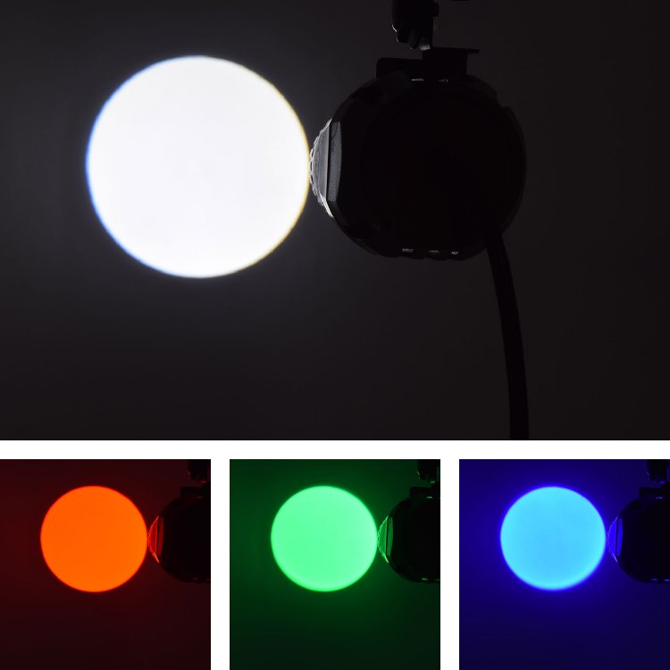 QTX 10W LED RGBW Spotlight - Click Image to Close