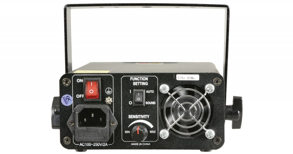 QTX Fractal 250 RGB Pattern Laser - Click Image to Close