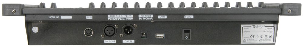 QTX DM-X18 384 Channel DMX Controller - Click Image to Close