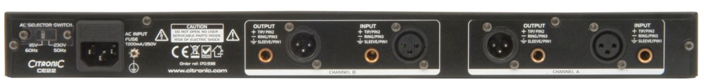 Citronic CE22 Stereo Enhancer/Exciters - Click Image to Close