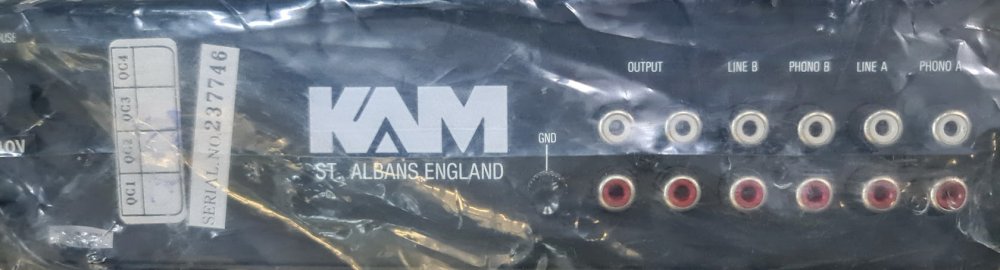 KAM GM40 Mixer (Two Left) - Click Image to Close