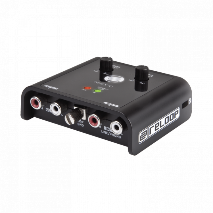 Reloop Iphono 2 Ultra portable phono/line USB recording interface - Click Image to Close