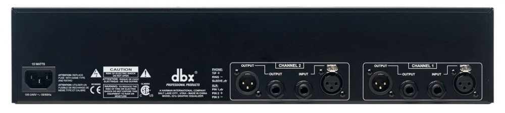 DBX 231s Dual Channel 31-Band Equalizer - Click Image to Close