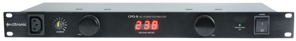 Citronic CPD-9 8 Way IEC Power Distributor - Click Image to Close