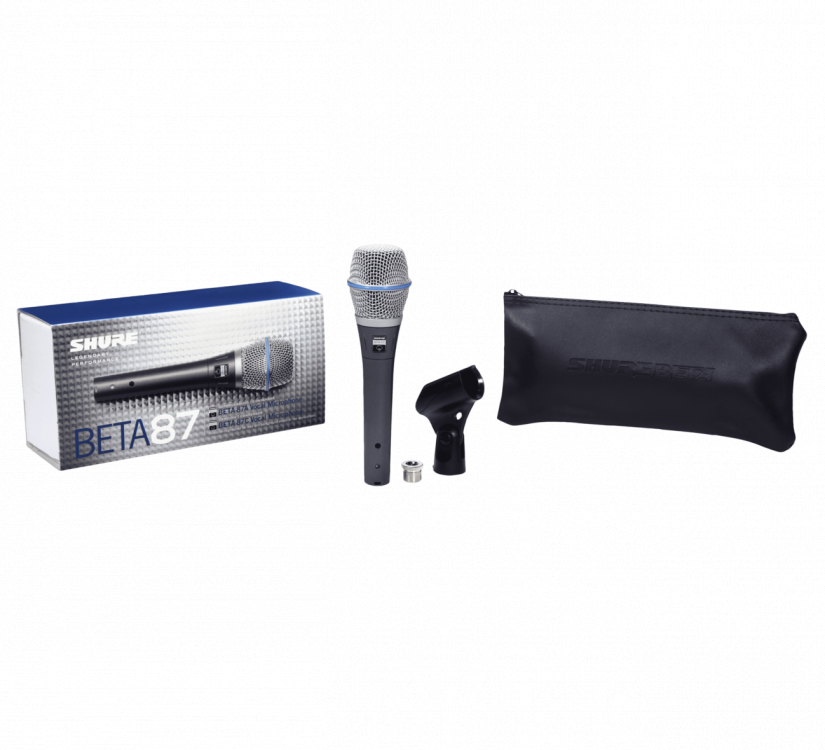 Shure BETA 87C Vocal Microphone - Click Image to Close