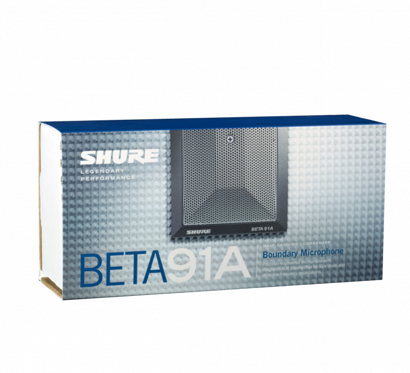 Shure BETA 91A Kick Drum Microphone - Click Image to Close