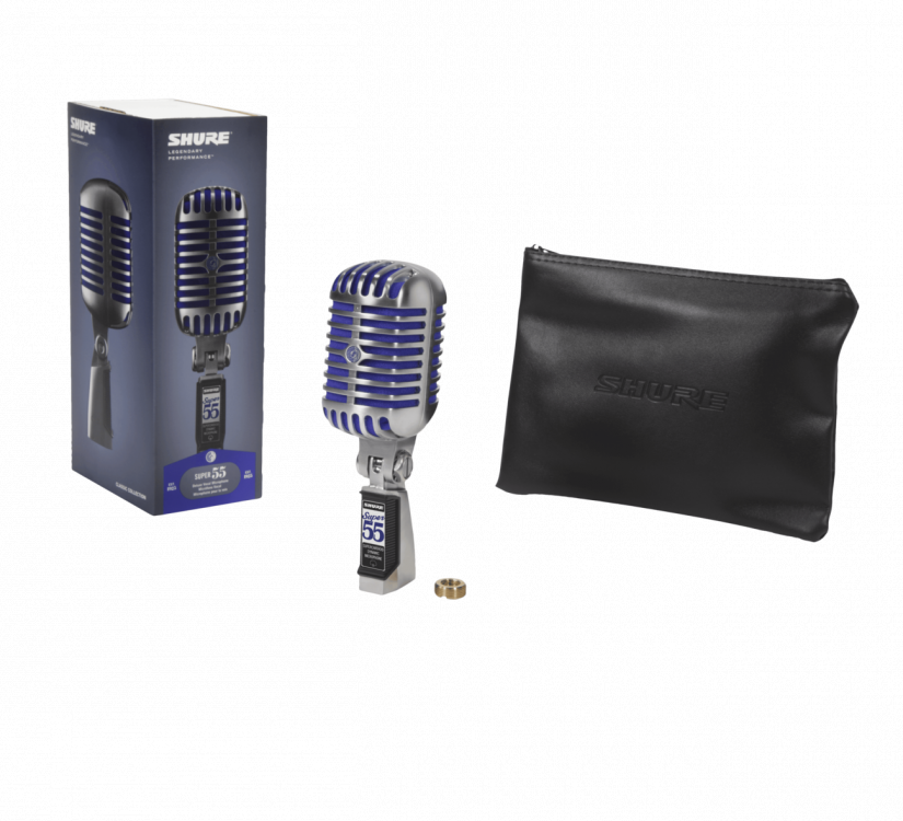 Shure Super 55 Deluxe Vocal Microphone - Click Image to Close