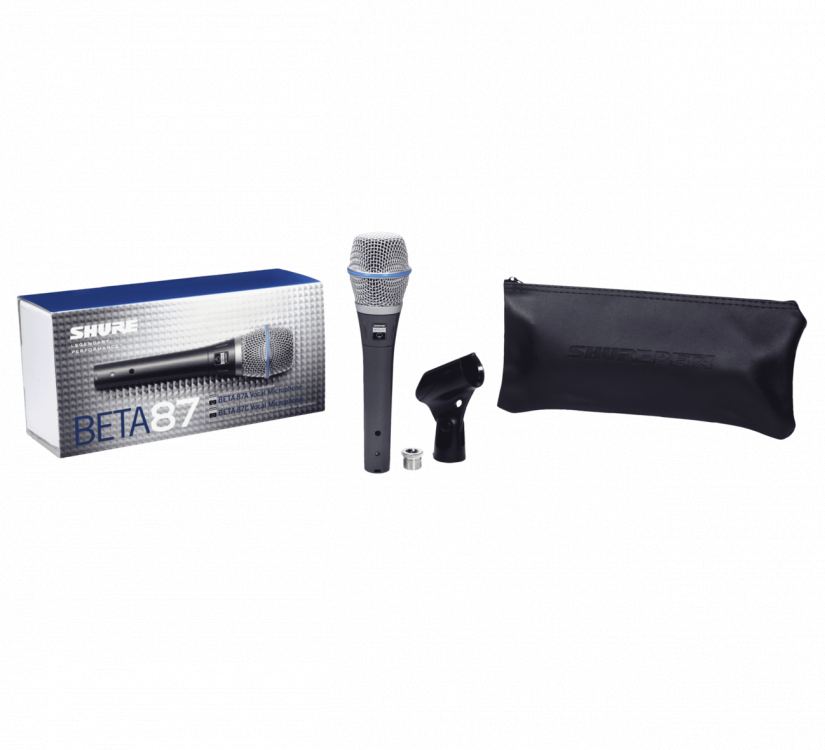 Shure BETA 87A Vocal Microphone - Click Image to Close