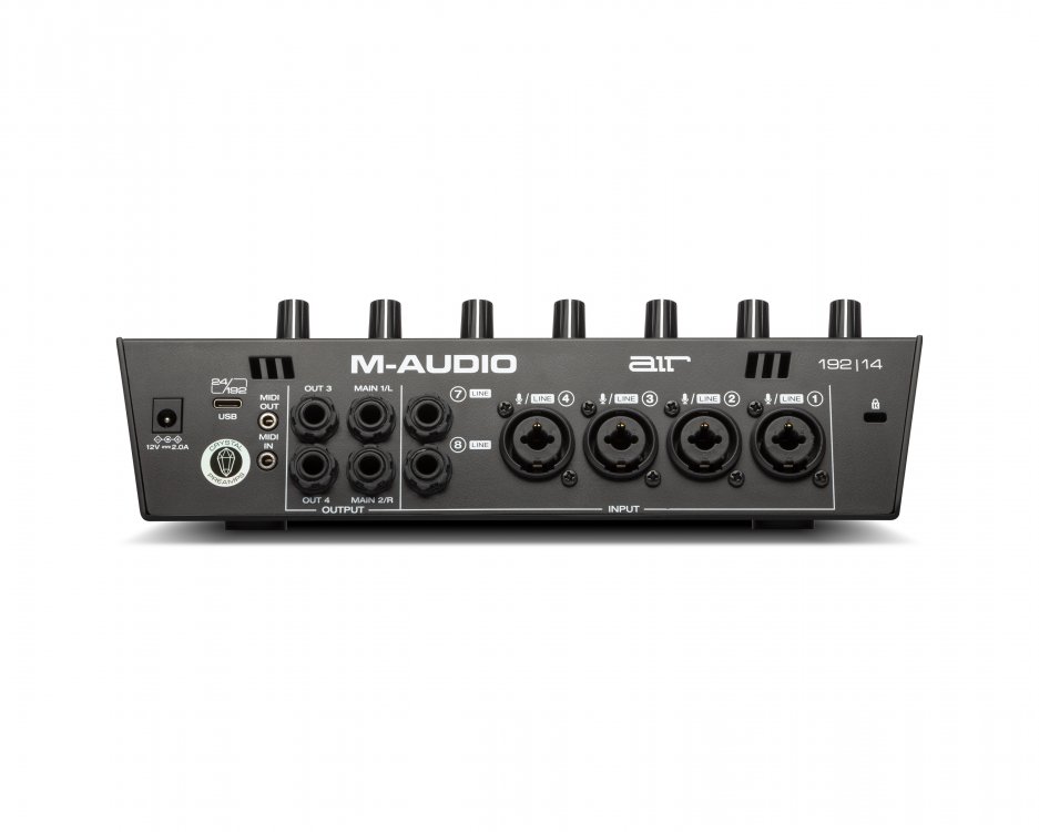 M-Audio AIR 192|14 8-In/4-Out 24/192 USB Audio Interface - Click Image to Close