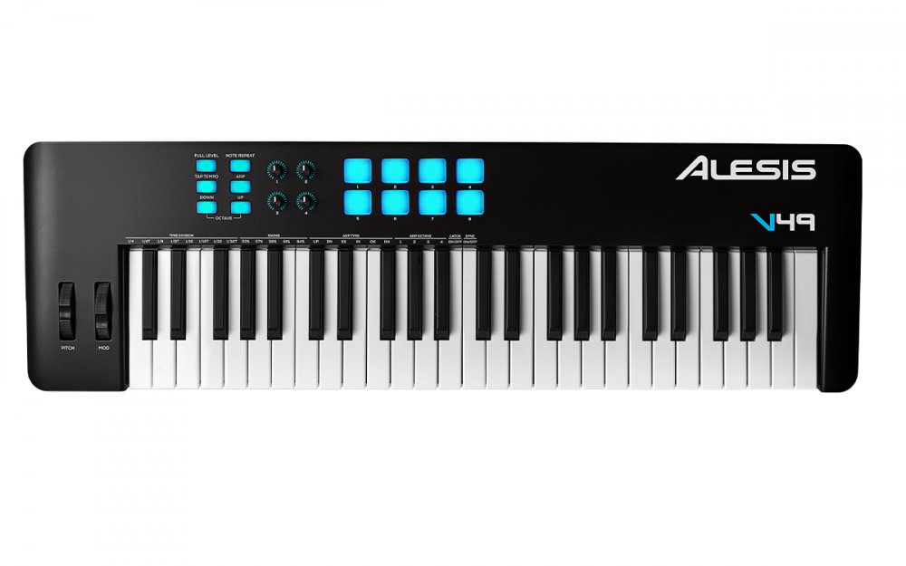 Alesis V49 MKII 49Key USBMIDI Keyboard Controller £99.99 MCQ