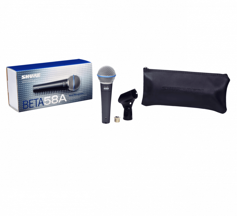 Shure BETA 58A Dynamic Vocal Microphone - Click Image to Close