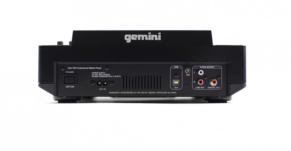 Gemini CDJ-700 Professional Media Player (PAIR Price) (Last Pair) - Click Image to Close