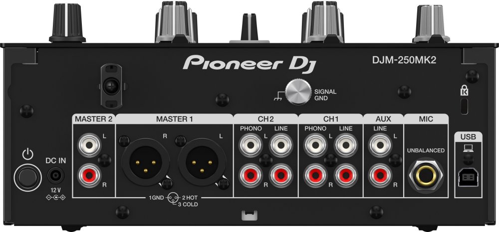 Pioneer DJ DJM-250MK2 2-channel DJ mixer with independent channel filter - Click Image to Close