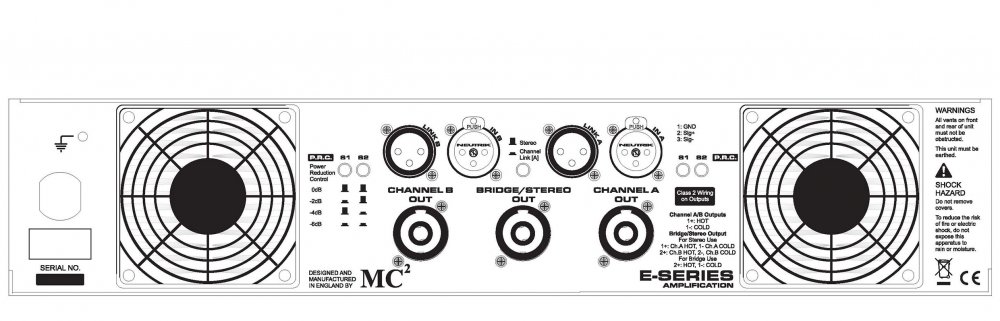 MC2 Audio E15 2 x 850Wrms @4ohms - Click Image to Close