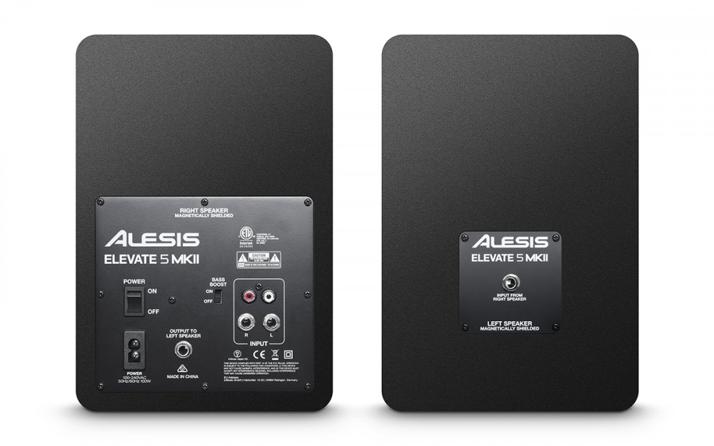 Alesis Elevate 5 MKII Powered Desktop Studio Speakers - Click Image to Close
