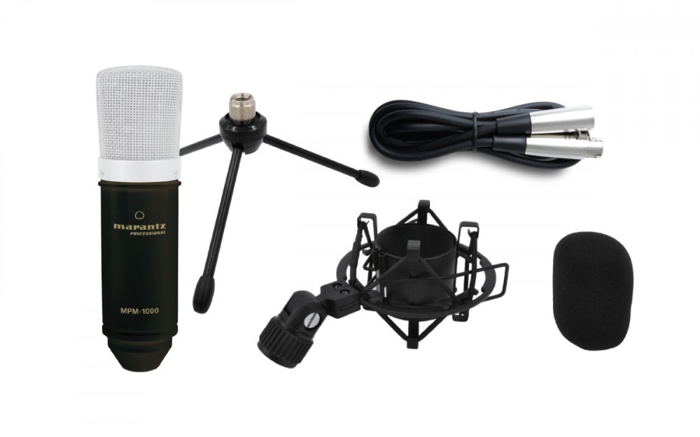 Marantz Professional MPM-1000 Large Diaphragm Condenser Microphone - Click Image to Close