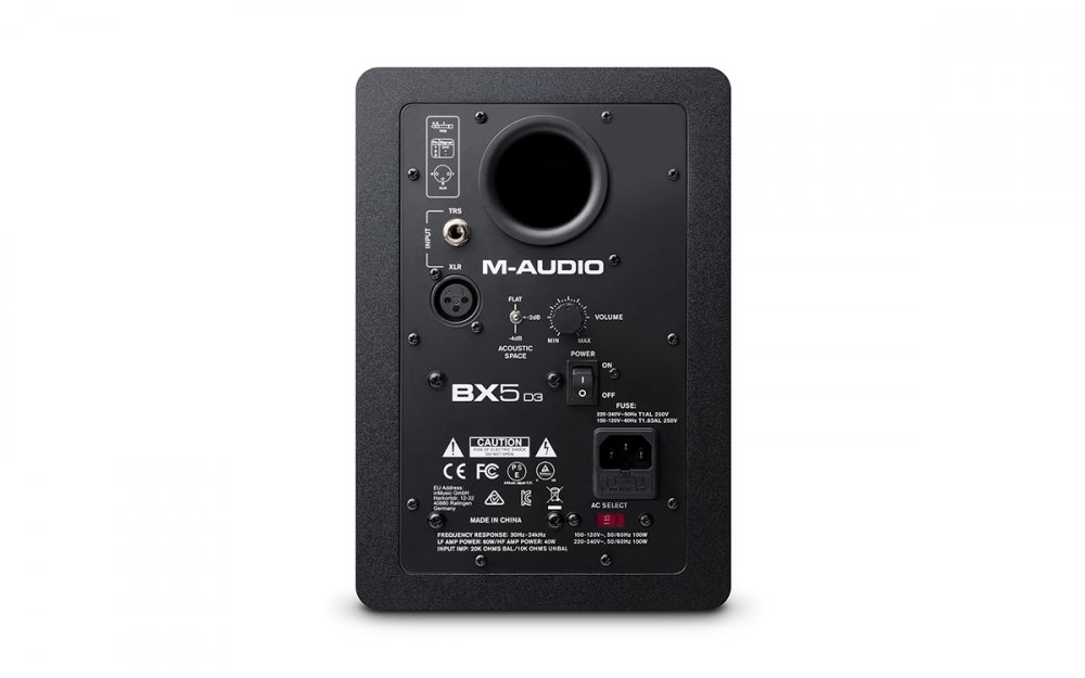 M-Audio BX5D3 5" Powered Studio Reference Monitors - Click Image to Close
