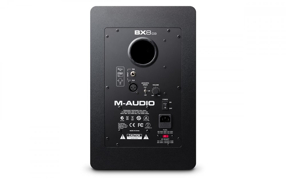 M-Audio BX8D3 8" Powered Studio Reference Monitor - Click Image to Close