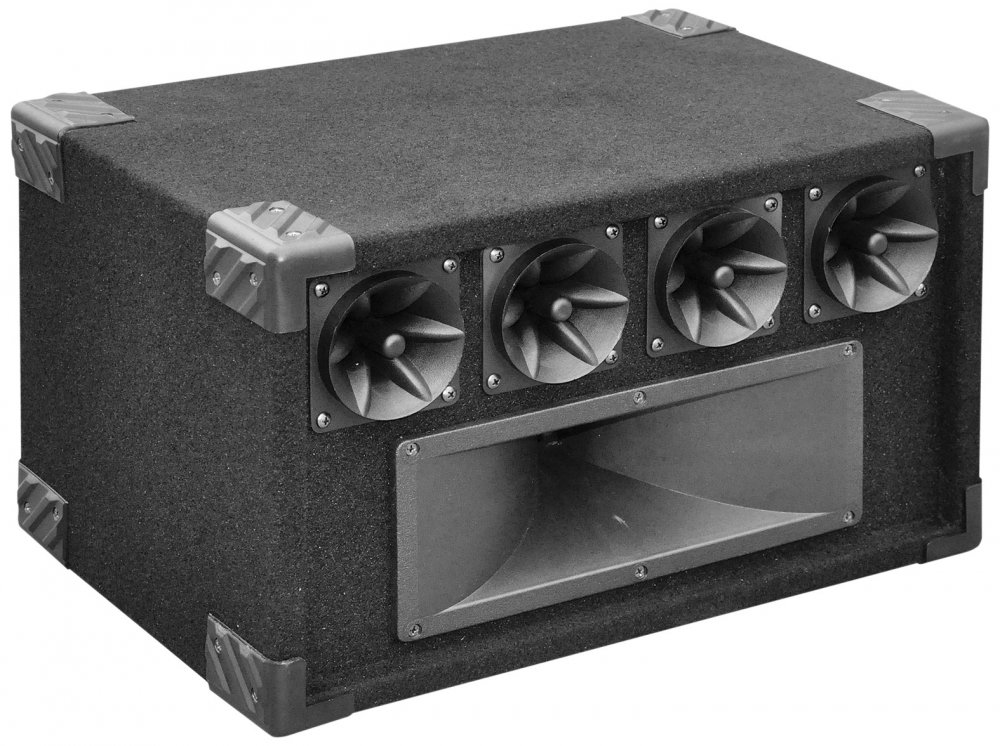 Soundlab 50w Black Piezo Top Box - Click Image to Close