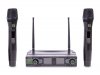 Q-Audio QWM 1950 HH UHF Dual Channel True Diversity HH Wireless Mic System