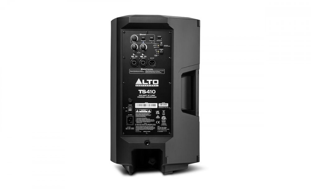 Alto Professional TS410 2000-WATT 10-INCH 2-WAY POWERED LOUDSPEAKER WITH BLUETOOTH®, DSP & APP CONTROL 1000w RMS - Click Image to Close