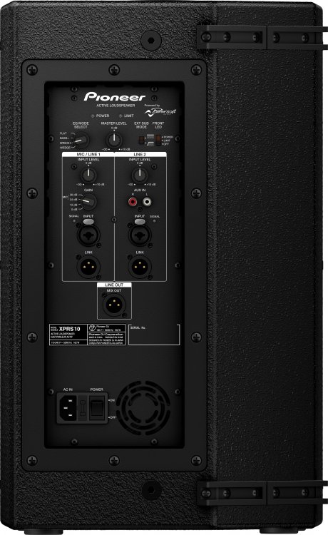 Pioneer DJ XPRS 10 10” full-range active loudspeaker 1200Wrms - Click Image to Close