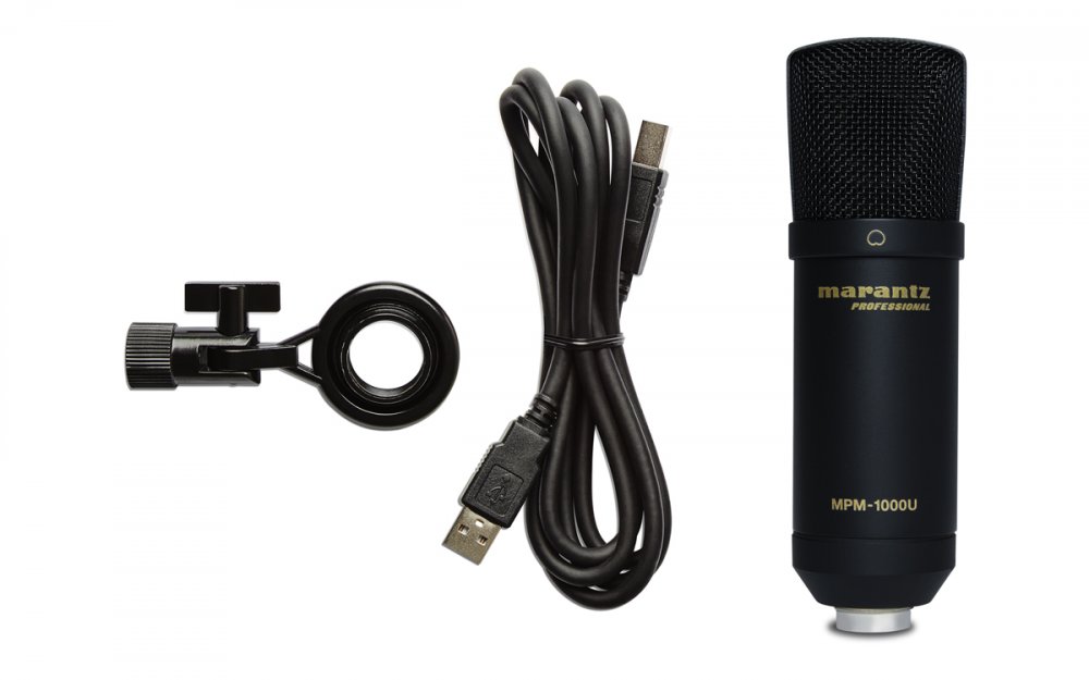 Marantz Professional MPM-1000U USB Condenser Microphone for DAW Recording or Podcasting - Click Image to Close