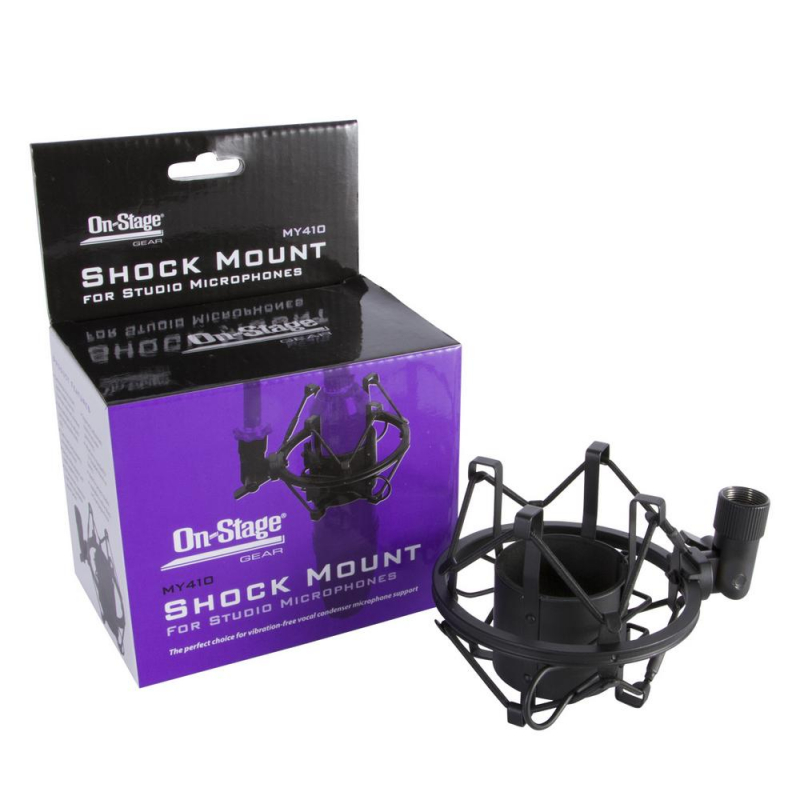 On Stage MY410 Shock Mount for Studio Mics (42 mm–48 mm)
