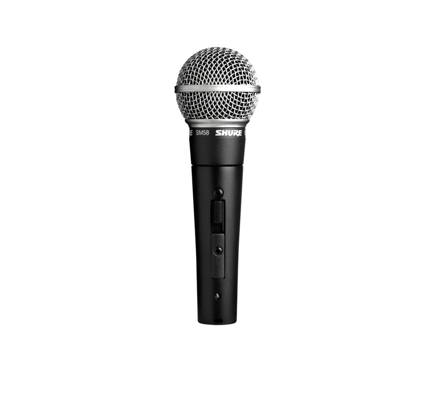 Shure SM58 Dynamic Vocal Microphone (With Switch)
